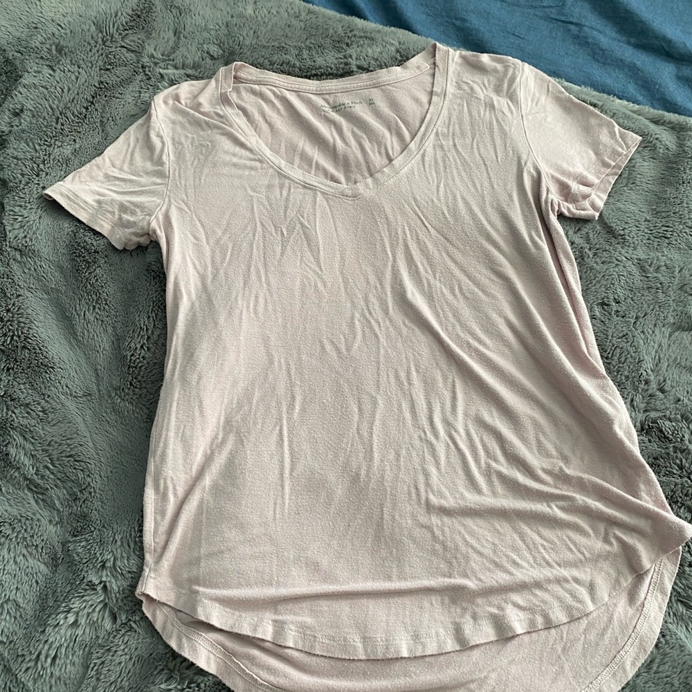 Blush pink tee shirt